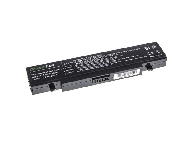 Батерия  за лаптоп GREEN CELL, Samsung NP-P500 NP-R505 NP-R610 NP-SA11 NP-R510 NP-R700 NP-R560 NP-R509 NP-R711 NP-R60 PB2NC3B, 10.8V, 4400mAh - Image 2