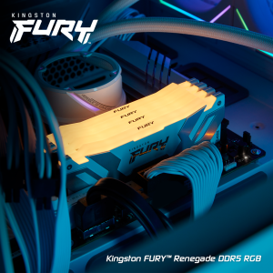Памет Kingston Fury Renegade White RGB 32GB(2x16GB) DDR5 - Image 3