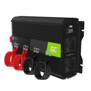 Инвертор PRO GREEN CELL, 12/220V, DC/AC, 3000W/6000W, Модифицирана синусоида