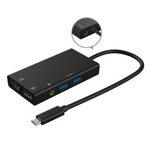 Кепчер j5create JVA01, HDMI - HDMI, USB-C хъб, Черен - Image 3