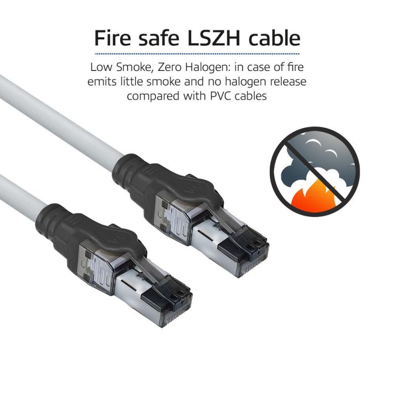 Мрежов пач кабел ACT S/FTP, CAT6A IDC 4PPoe/PoE++100W LZSH, 3.0 m - Image 7