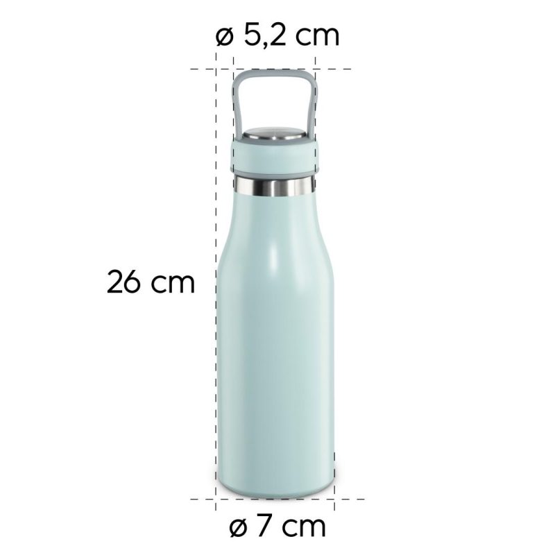 Бутилка за течности Xavax To Go, 500 ml, Неръждаема стомана, Двойна изолация - Image 14