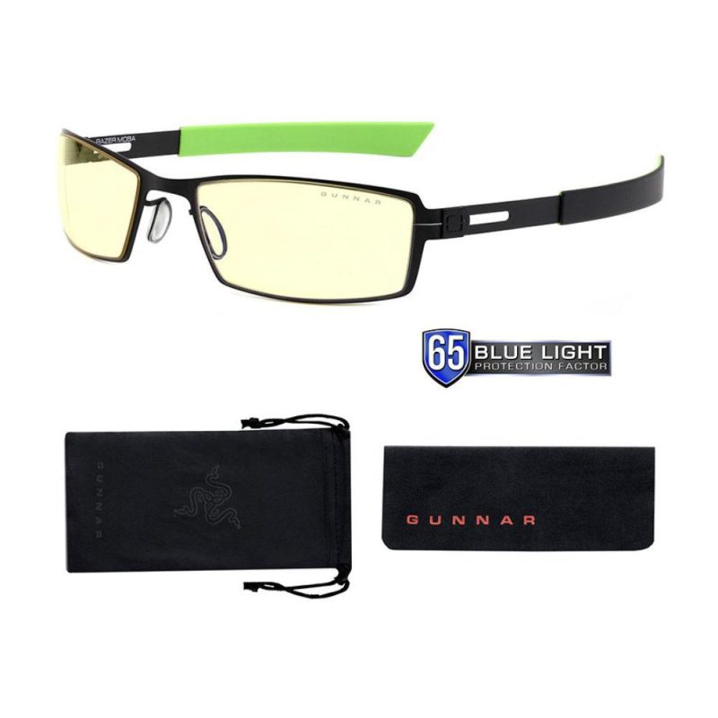 Геймърски очила GUNNAR OPTICS Razer MOBA Amber Onyx - Image 4