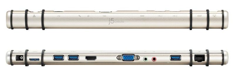 Докинг станция за лаптопи j5create Mini Ultra Station JUD531, USB3.0 - Image 2
