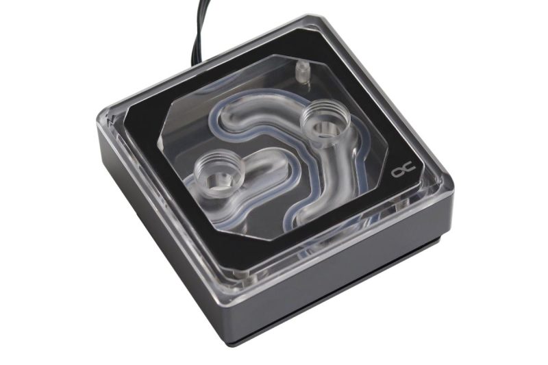 Воден блок за процесор Alphacool Eisblock XPX Aurora Edge, Acryl Black, Digital RGB - Image 2