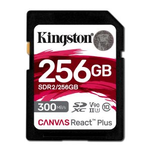 Карта памет Kingston Canvas React SDXC 256GB
