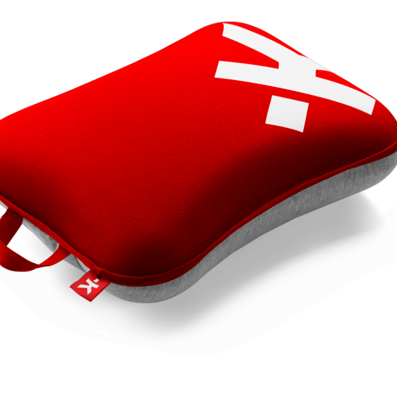 Възглавница за пътуване Skross Travel Pillow, Червен