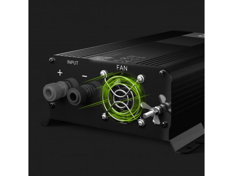 Инвертор GREEN CELL, 12V, 300W/600W, Pure Sine Wave - Image 3