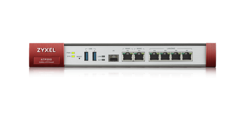 Защитна стена ZYXEL USG ATP200 UTM BDL Sandboxing, 10/100/1000, 4x LAN/DMZ, 2x WAN, 1xSFP, 2xUSB, с включени лицензи за 1 година - Image 3