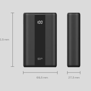 Външна батерия Silicon Power QS55, 20000 mAh, Черен - Image 3