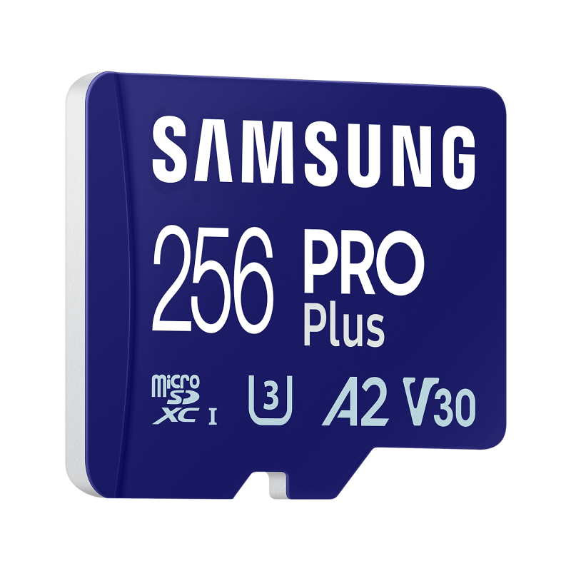 Карта памет Samsung PRO Plus, microSDXC, UHS-I, 256GB, Адаптер