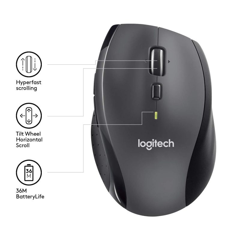 Безжична оптична мишка LOGITECH M705 Marathon - Image 4