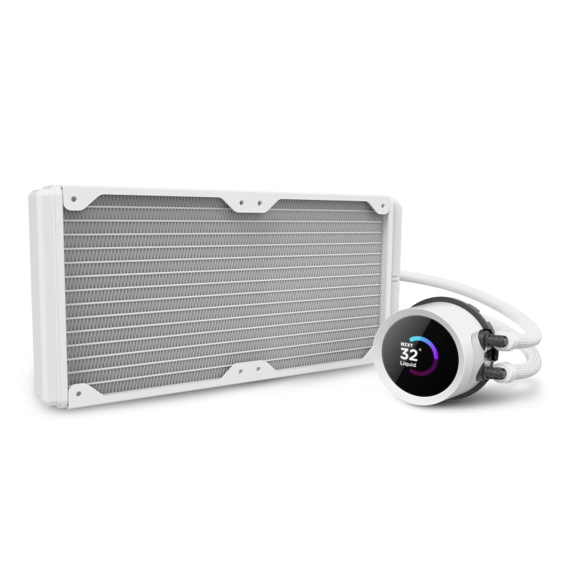 Охладител за процесор NZXT Kraken 280 RGB White, LCD Display - Image 13