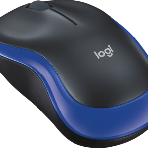 Безжична оптична мишка LOGITECH M185, USB, Син/Черен - Image 2
