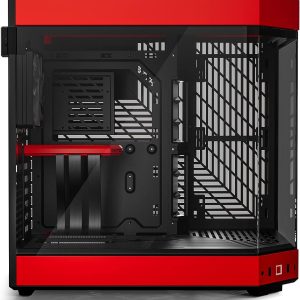 Кутия HYTE Y60 Tempered Glass, Mid-Tower, Черно и Червено - Image 3