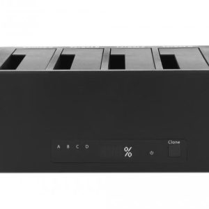 Външна докинг станция Delock, За 4 x HDD/SSD, USB, Функция за клониране, 5 Gbps - Image 2