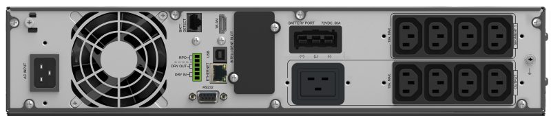 UPS POWERWALKER VFI 3000 ICR IoT  PF1 3000VA/ 3000 W, On-Line - Image 3