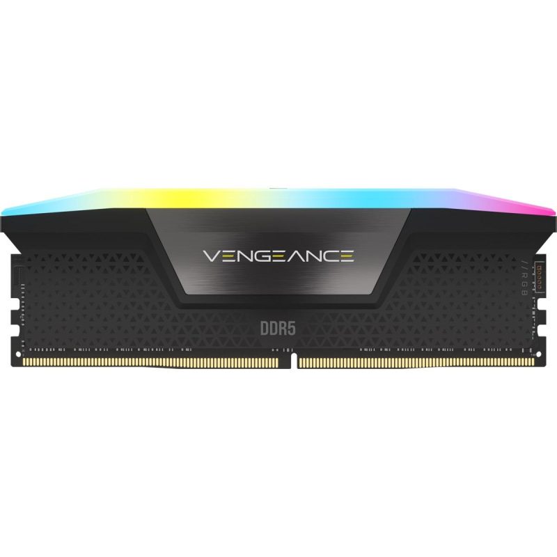 Памет Corsair Vengeance Black RGB 32GB(2x16GB) DDR5 6000MHz CMH32GX5M2E6000C36 - Image 2