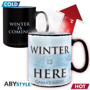 Чаша ABYSTYLE GAME OF THRONES Heat Change Mug Winter is here - Image 3