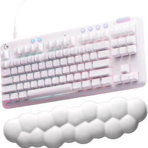 Геймърска механична клавиатура Logitech G G713, TKL, Tactile, RGB LED, US Layout, бяла - Image 4