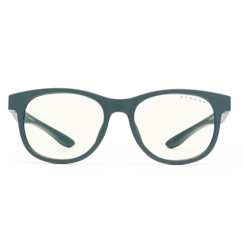 Детски компютърни очила GUNNAR Rush Kids Small, Clear Natural, Зелен - Image 2