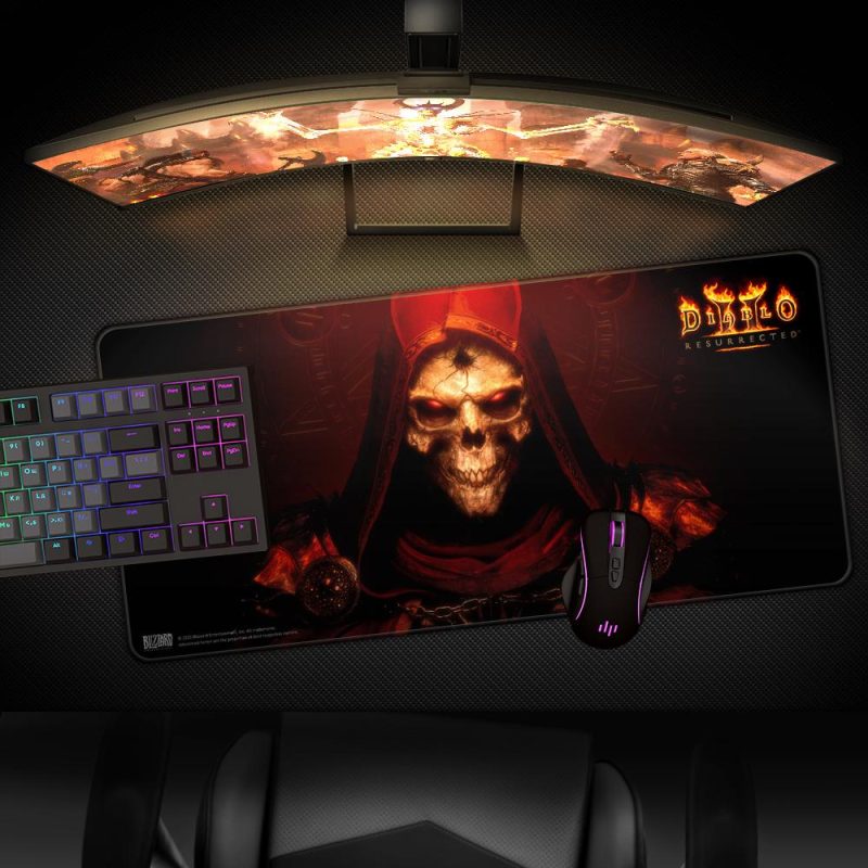 Геймърски пад Diablo 2: Resurrected - Prime Evil , XL - Image 3