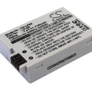 Батерия за апарат Cameron Sino LP-E8, 7.4V, 1120mAh, Canon EOS Rebel T2i, T3i, T4i, T5i, EOS 600D, 550D, 650D, 700D, Kiss X5, X4, X6 - Image 2