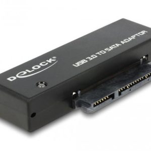 Конвертор Delock, SuperSpeed USB 5 Gbps (USB 3.2 Gen 1) - SATA 6 Gbps, Вкл. захранване