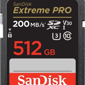 Карта памет SANDISK Extreme PRO SDHC, 512GB