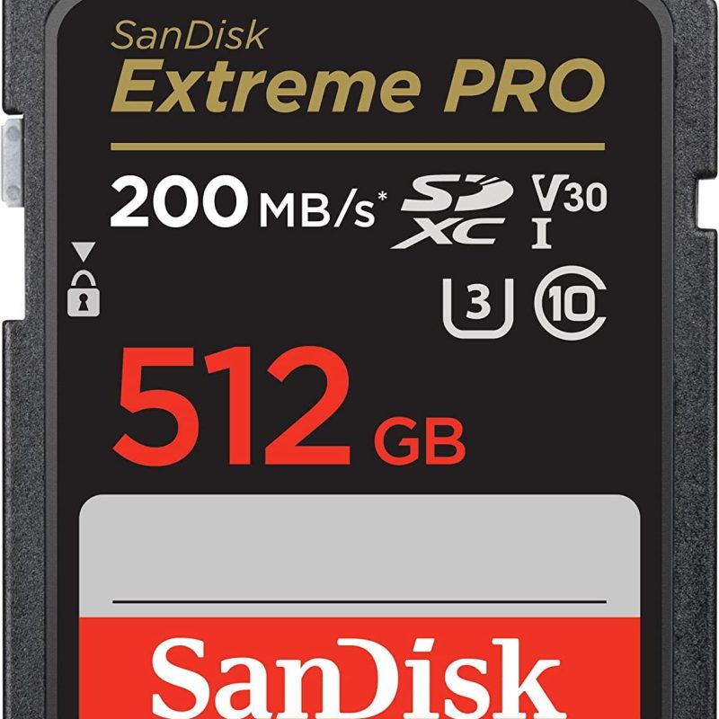 Карта памет SANDISK Extreme PRO SDHC, 512GB