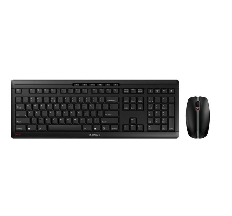Kомплект безжична клавиатура с мишка CHERRY STREAM, Desktop Recharge