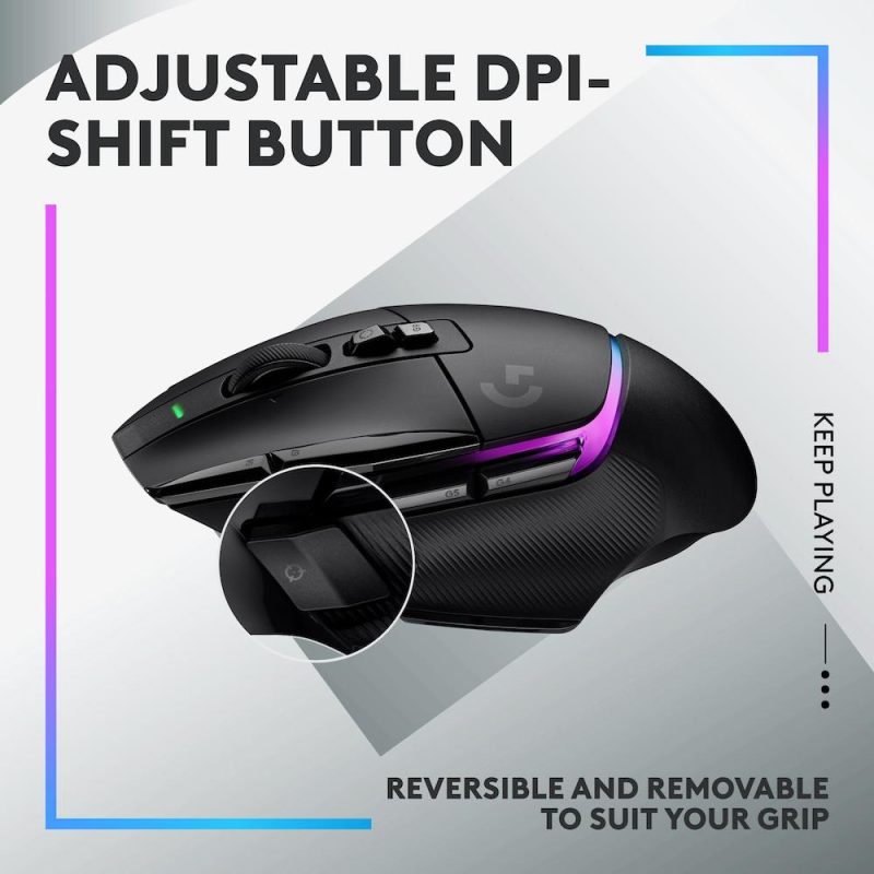 Геймърска мишка Logitech G502 X Plus Black Lightsync RGB - Image 6