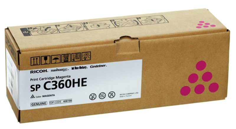 Тонер касета Ricoh SPC360HE, 5000 копия, Magenta - Image 2