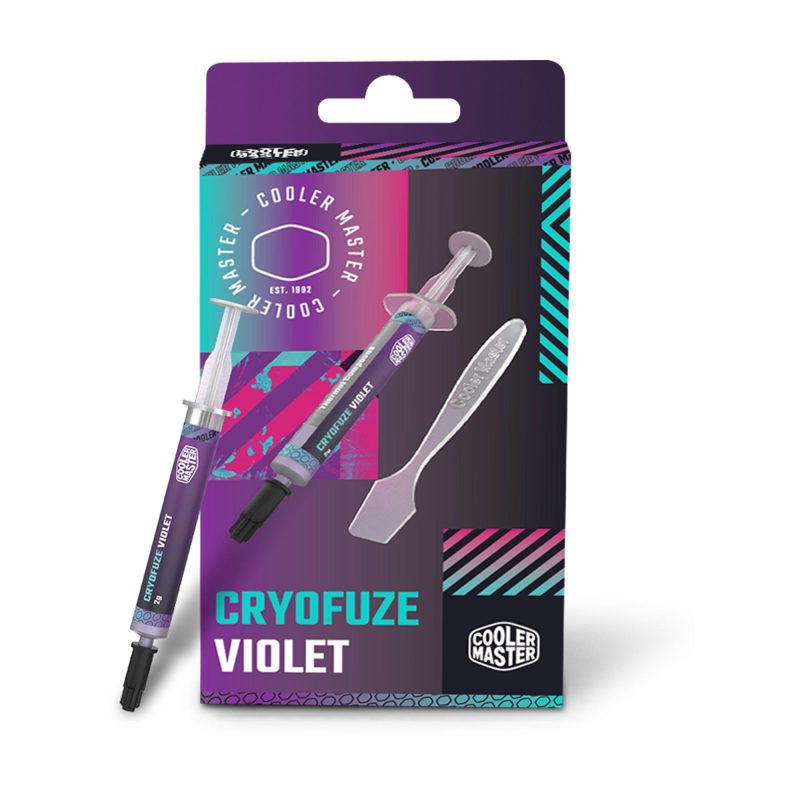 Термо паста Cooler Master CryoFuze, 0.7ml, Виолетова - Image 4