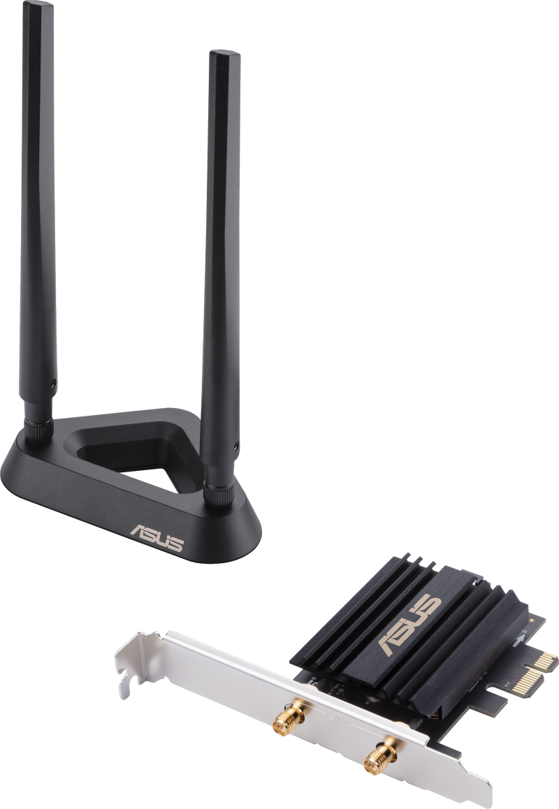 Адаптер ASUS PCE-AX58BT, AX3000 Dual Band PCI-E, WiFi 6 (802.11ax) - Image 2