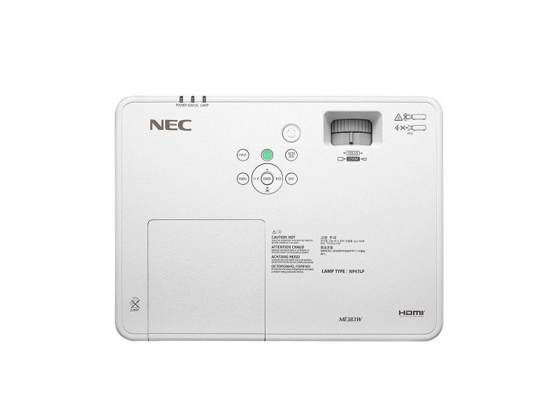 Видеопроектор NEC ME383W, 1280 x 800 (WXGA) , 3800 ANSI, LCD, 16000:1 - Image 5