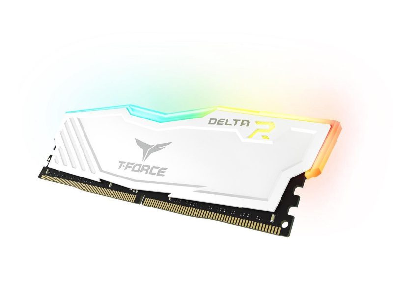 Памет Team Group T-Force Delta RGB White DDR4 16GB (2x8GB) 3200MHz 1.35V - Image 2