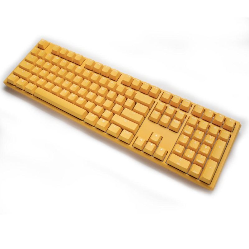 Геймърскa механична клавиатура Ducky One 3 Yellow Full-Size, Cherry MX Blue - Image 3