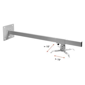 Стойка за проектор за стена Celexon Multicel WM1000, до 15 кг, регулируема, бял - Image 5