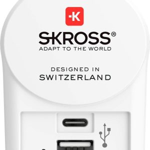 Адаптер-зарядно SKROSS Euro USB Charger 1.302423, USB-А, USB-C - Image 2