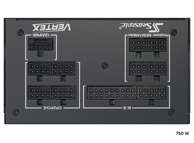 Захранващ блок SEASONIC VERTEX GX-750, 750W - Image 5