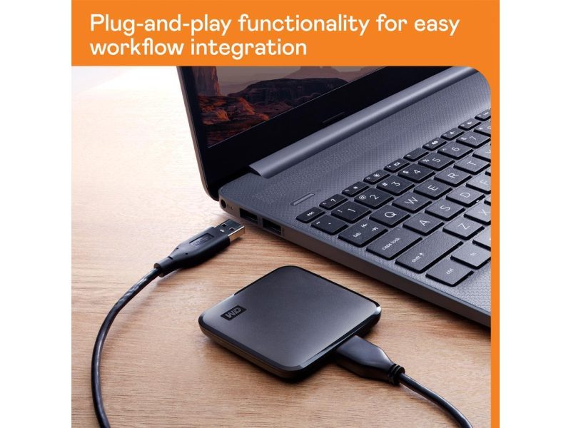 Външен SSD WD Elements SE, Portable, 2TB, USB 3.0, Черен - Image 6