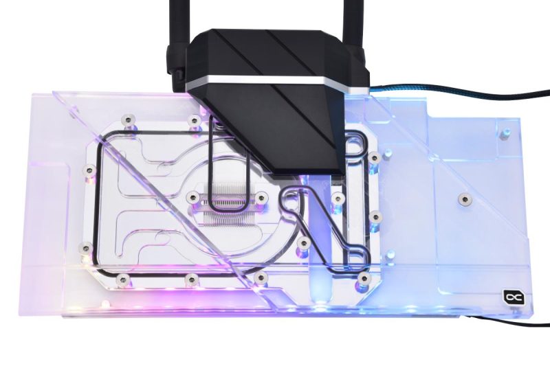 Система с водно охлаждане Alphacool Eiswolf 2 AIO - 360mm Radeon RX 6800/6800XT Strix/TUF with Backplate - Image 2