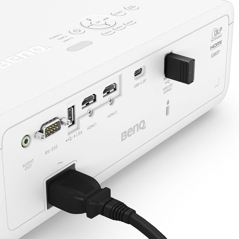 Видеопроектор BenQ LH650, LASER, DLP, FHD, 4000 ANSI, Бял - Image 5