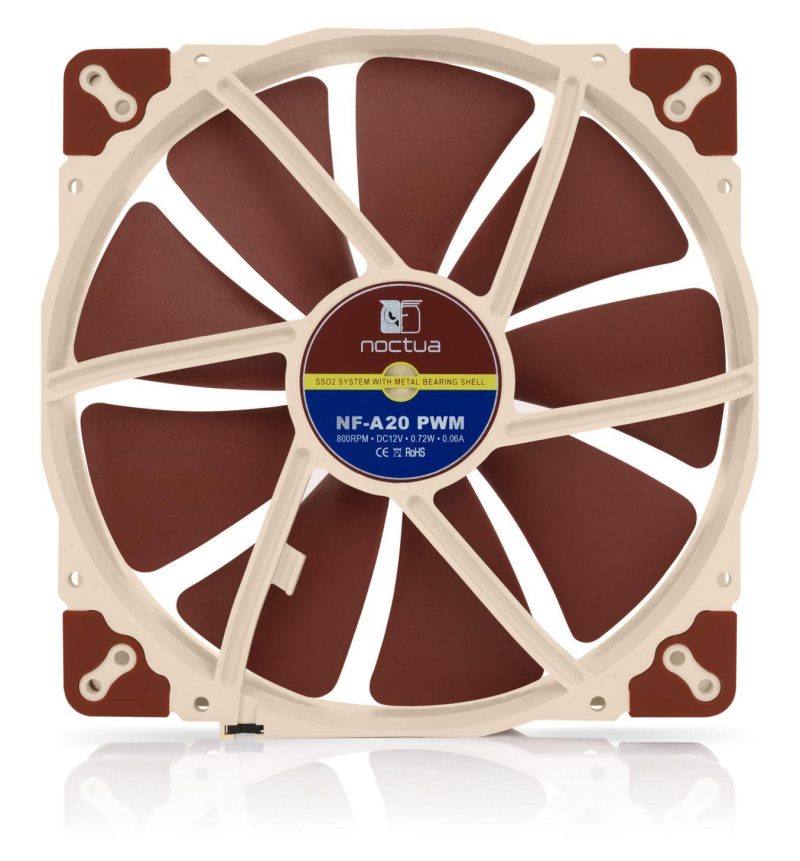 Вентилатор Noctua NF-A20 PWM 200x200x30mm - Image 3