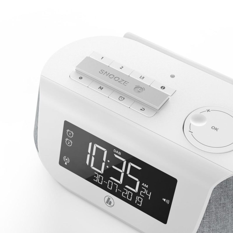 Цифрово радио Hama DR36SBT, FM/DAB/DAB+/Bluetooth, Бял - Image 5