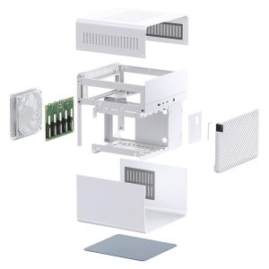 Кутия Jonsbo N2, Mini-ITX, Бяла - Image 8