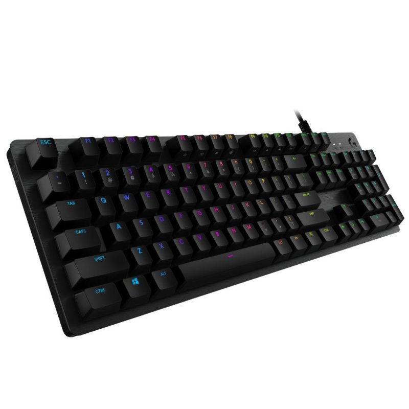 Геймърска механична клавиатура Logitech G512 Carbon GX Red Linear - Image 2