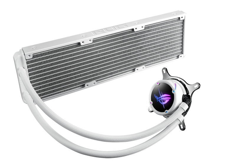 Охладител за процесор ASUS ROG Strix LC II 360 ARGB White Edition, Aura Sync - Image 4