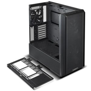 Кутия Lian-Li LANCOOL 216, RGB, Mid-Tower, Tempered Glass, Черна - Image 5